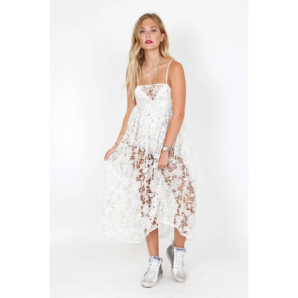 For Love And Lemons Dresses & Skirts - For Love & Lemons Sundae Tank Midi Dress